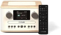 Classic C-D4 CD/Radio-System baumwoll wei&szlig;/eiche
