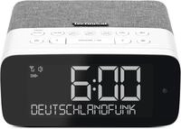 DigitRadio 52 ASA DAB/DAB+ Uhrenradio grau/wei&szlig;