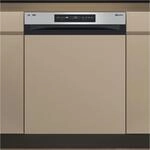 BKSV1 PBM Teilintegrierter Einbau-Geschirrsp&uuml;ler 60 cm schwarz