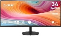 PRO MP341CQDE E12 86 cm (34") Monitor schwarz