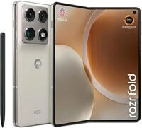 razr fold Smartphone PANTONE lily white
