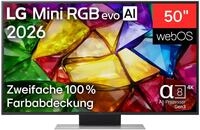 50MRGB87B9B 126 cm (50") Mini RGB evo AI TV