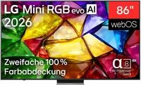 86MRGB87B9B 217 cm (86") Mini RGB evo AI TV