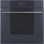 SO6102TGF Einbaubackofen neptune grey, 68 l, Pizza-Stufe, schnelles Vorheizen,