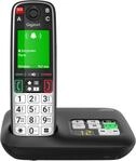 EASY 500A schnurloses Seniorentelefon mit AB schwarz