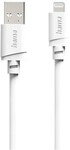 USB-A > Lightning Kabel (2m) weiss