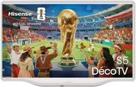 43S5DQ 108 cm (43") Hi-QLED D&eacute;co TV wei&szlig;, 4K Ultra HD, Smart-TV,