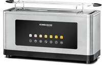 TOL 1000 Langschlitz-Toaster edelstahl/cleansteel