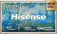 65S7DS 164 cm (65") Canvas TV wallnuss, 4K Ultra HD, LCD, Smart-TV, 144 Hz,