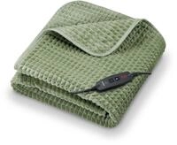 HD 72 Waffle Heizdecke sage green