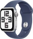 Watch SE (40mm) GPS mit Sportarmband S/M silber/denim