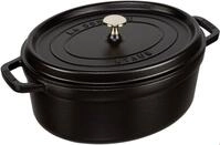 La Cocotte Oval (31cm) schwarz