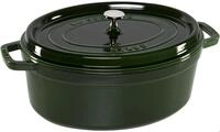 La Cocotte Oval (33cm) Basilikum-gr&uuml;n