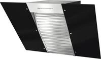 DA 6086 W Wing Wand-Dunstabzugshaube obsidianschwarz