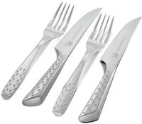 Deluxe Steak-Set (4 teilig) Grill-Zubeh&ouml;r edelstahl