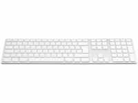 Wireless Aluminium Keyboard (DE) Bluetooth Tastatur silber