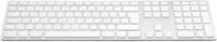Wireless Aluminium Keyboard (DE) Bluetooth Tastatur silber