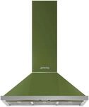 KPF9OG Wand-Dekor-Dunstabzugshaube olivgr&uuml;n