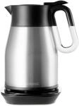 Design Wasserkocher Advanced Thermo schwarz/edelstahl