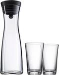 Wasserkaraffe inkl. 2 Gl&auml;ser