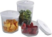 Vakuumierbeh&auml;lter sechseckig 700 / 1400 / 2000 ml