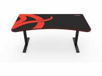 Arena Gaming Desk Gaming-Tisch schwarz/schwarz