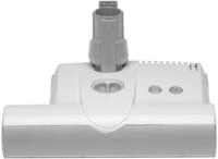 Elektroteppichb&uuml;rste ET-1 WHITE Staubsauger-Zubeh&ouml;r wei&szlig;grau/hellgrau