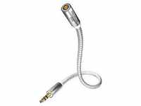 Premium Verl.-kabel (3,0 m) Kopfhörer Zubehör weiß/silber