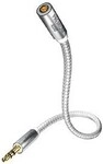 Premium Verl.-kabel (2,0 m) Kopfh&ouml;rer Zubeh&ouml;r wei&szlig;/silber