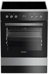 GR5500 GFBM 23420 XC Elektroherd mit Glaskeramikfeld edelstahl/cleansteel, 72 l,
