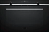 VB578D0S0 Einbaubackofen schwarz/edelstahl, 112 l, Pizza-Stufe, schnelles Vorheizen,
