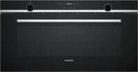 VB558C0S0 Einbaubackofen schwarz/edelstahl, 85 l, Pizza-Stufe, schnelles Vorheizen,