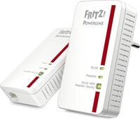 FRITZ!Powerline 1240E WLAN Set wei&szlig;/rot
