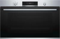 VBD5780S0 Einbaubackofen edelstahl, 85 l, Pizza-Stufe, schnelles Vorheizen,