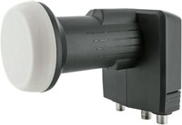 Unicable Quad LNB (4+2 TN) anthrazit