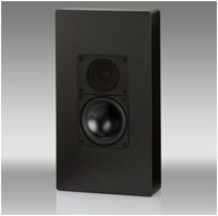 WS 1445 /St&uuml;ck On Wall Lautsprecher schwarz lack seidenmatt