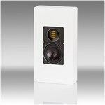 WS 1645 /St&uuml;ck On Wall Lautsprecher Schwarz Lack Seidenmatt