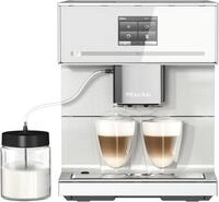 CM 7350 Kaffee-Vollautomat brillantwei&szlig;, Milchbeh&auml;lter, Latte