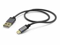 Lade-Sync-Kabel Micro-USB (1,5m) anthrazit