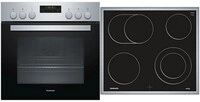 CX31EK01T Herdset bestehend aus CH6M50050 + CM623052 edelstahl + edelstahl / A CX31EK01T Herdset bestehend aus CH6M50050 + CM623052 edelstahl + edelstahl / A