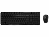 X1800S Kabelloses Tastatur-Set schwarz