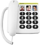 PhoneEasy 331 ph Schnurgebundenes Telefon wei&szlig;