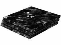 PS4 Pro Skin Black marble
