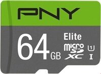 microSDXC Elite Class 10 U1 (64GB) Speicherkarte mit Adapter