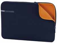 Notebook-Sleeve Neoprene Style blau/orange