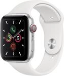 Watch Series 5 (44mm) GPS+4G mit Sportarmband silber/wei&szlig;