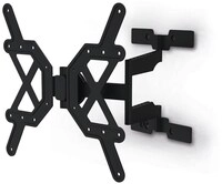 TV-Wandhalterung Fullmotion (65") Ultraslim schwarz