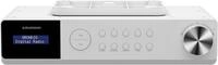 DKR 1000 BT DAB+ Uhrenradio wei&szlig;