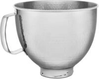 5KSM5SSBHM Edelstahlsch&uuml;ssel 4,8L K&uuml;chenmaschinen-Zubeh&ouml;r hammered