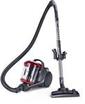 Trend BL 141 Beutelloser Bodenstaubsauger anthrazit/rot